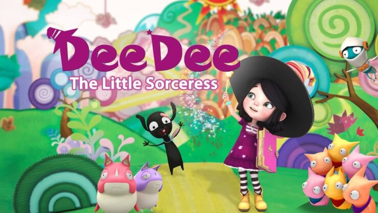 《魔法少女迪迪》Dee Dee The Little Sorceress英文版 第一季 [全26集]
