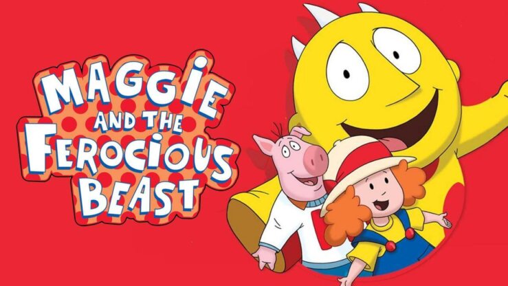 《玛吉与野兽》Maggie and the Ferocious Beast英文版 第一季 [全13集]