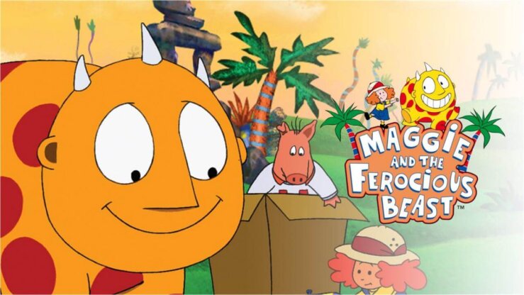 《玛吉与野兽》Maggie and the Ferocious Beast英文版 第三季 [全13集]