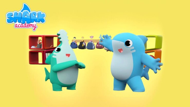 《鲨鱼宝宝学院》Shark Academy Nursery Rhymes英文版 第二季 [全2集]