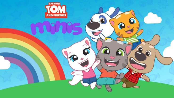 《汤姆猫的迷你家族》Talking Tom and Friends Minis英文版 第三季 [全15集]