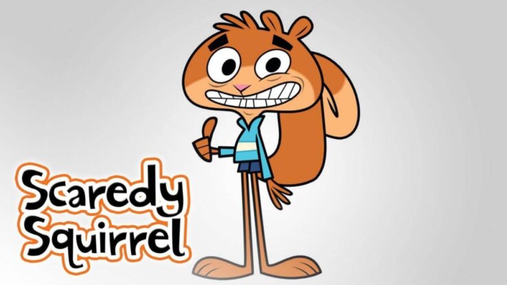 《松鼠小嘀咕》Scaredy Squirrel英文版 第四季 [全12集]