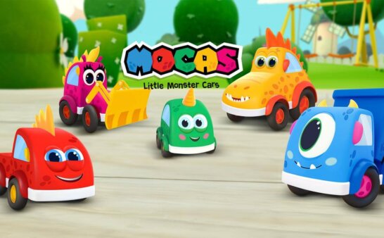 《魔怪车小队》Mocas - Little Monster Cars​英文版 第一季 [全52集]