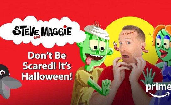 《史蒂夫和麦琪 - 万圣节特辑》Steve and Maggie - Don't Be Scared! It's Halloween!英文版 [2023年]