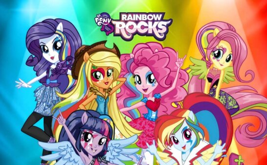 《小马宝莉：彩虹摇滚》My Little Pony: Equestria Girls – Rainbow Rocks英文版 [2014年]
