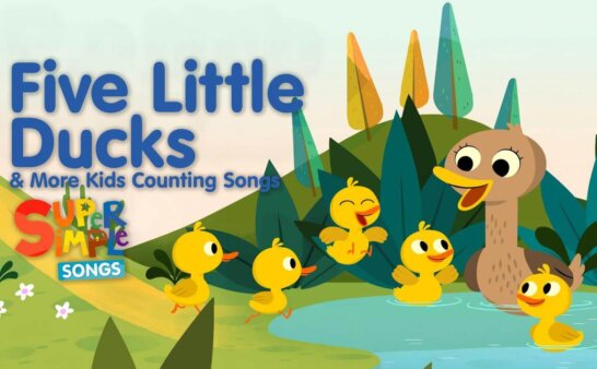 《五只小鸭子数数歌》Five Little Ducks - Kids Counting Songs英文版 [2024年]