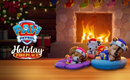 《汪汪队立大功：假日壁炉》Paw Patrol - Holiday Fireplace英文版 [2024年]