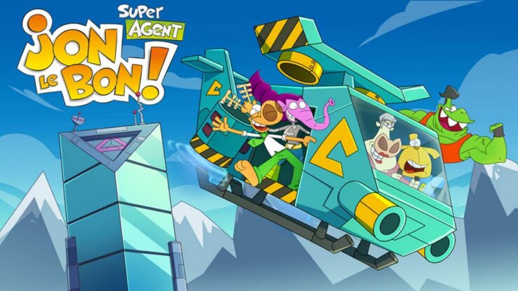 《超级特工乔恩·勒邦！》Super Agent Jon Le Bon!英文版 第三季 [全45集]