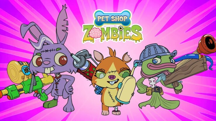 《宠物店僵尸》Pet Shop Zombies英文版 第一季 [全20集]