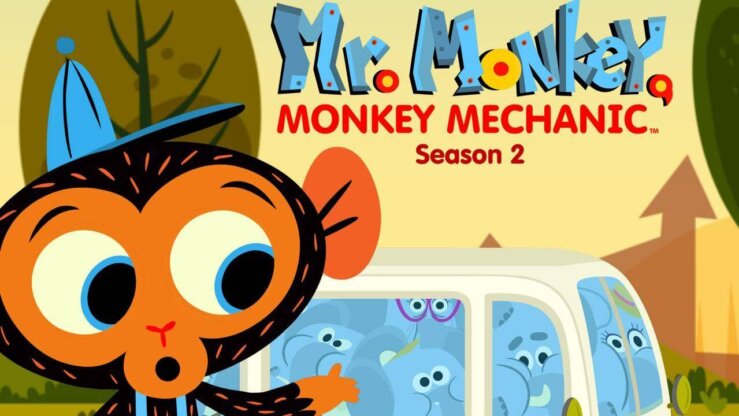 《猴子修理工》Mr.Monkey, Monkey Mechanic英文版 第二季 [全9集]