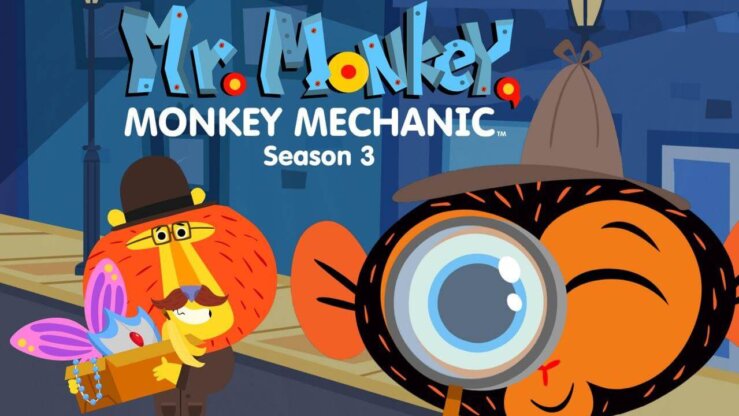 《猴子修理工》Mr.Monkey, Monkey Mechanic英文版 第三季 [全8集]