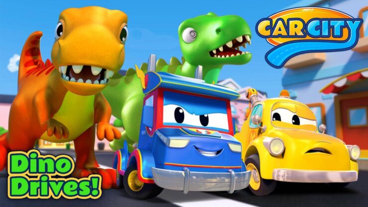 《汽车城：恐龙出击！》Car City: Dino Drives!英文版 第一季 [全11集]