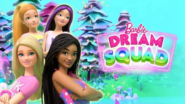 《芭比梦幻小队》Barbie Dream Squad英文版 第一季 [全4集]