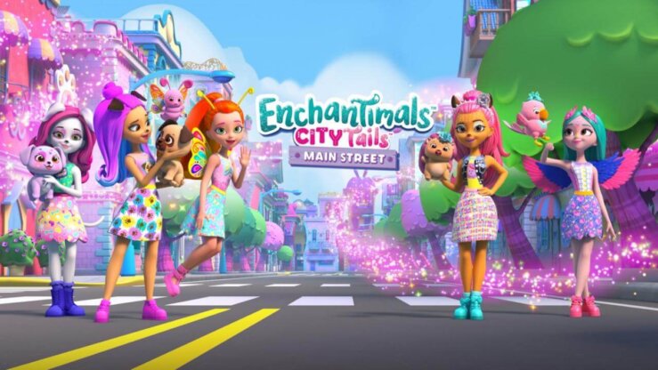 《丛林小精灵：主街奇遇》Enchantimals: City Tails Main Street英文版 第一季 [全6集]