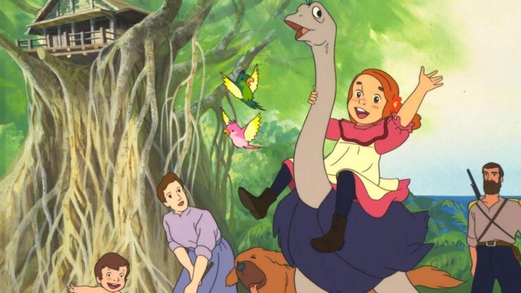 《新鲁宾逊漂流记》Swiss Family Robinson英文版 第四季 [全13集]