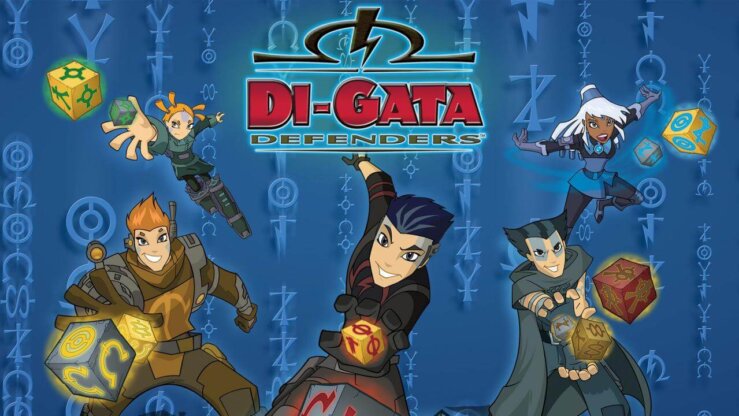《迪加塔守卫者》Di-Gata Defenders英文版 第一季 [全13集]