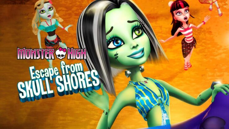 《精灵高中：逃离骷髅岛》Monster High: Escape From Skull Shores英文版 [2012年]