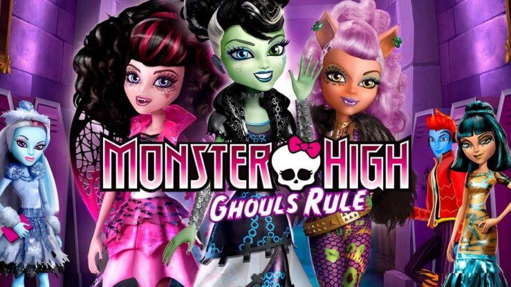 《精灵高中：食尸鬼的规则！》Monster High: Ghouls Rule英文版 [2012年]