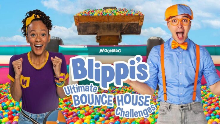 《比利皮的终极弹跳屋挑战》Blippi's Ultimate Bounce House Challenges英文版 [2024年]