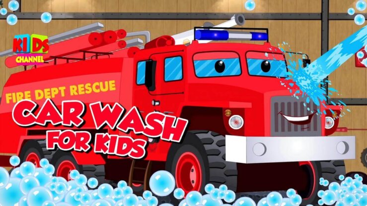 《儿童洗车厂：儿童频道》Car Wash for Children - Kids Channel英文版 [2019年]