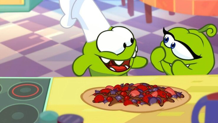《奥姆的故事：小怪兽厨房与超市历险》Cut The Rope: Om Nom Stories - Cooking and Shopping英文版 [2011年]