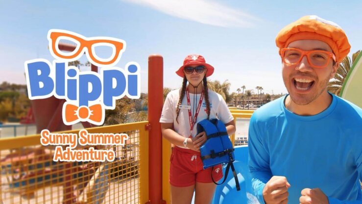 《比利皮的阳光夏日大冒险》Blippi's Sunny Summer Adventure英文版 [2024年]
