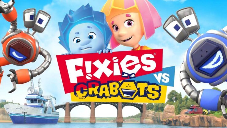 《螺丝钉：竞速大赛》Fixies vs.Crabots英文版 [2019年]