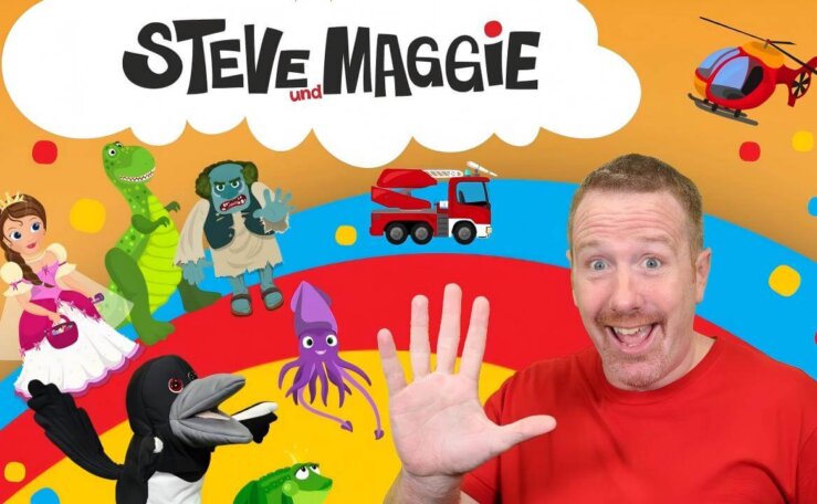 《Steve and Maggie》史蒂夫和麦琪英语启蒙真人动画混合节目 第1辑 [第001-100集]