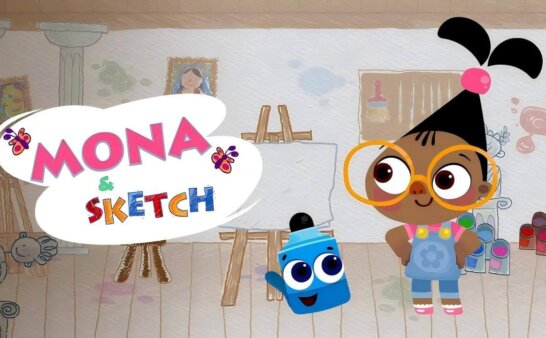 《莫娜和小画笔》Mona and Sketch英文版 第一季 [全10集]