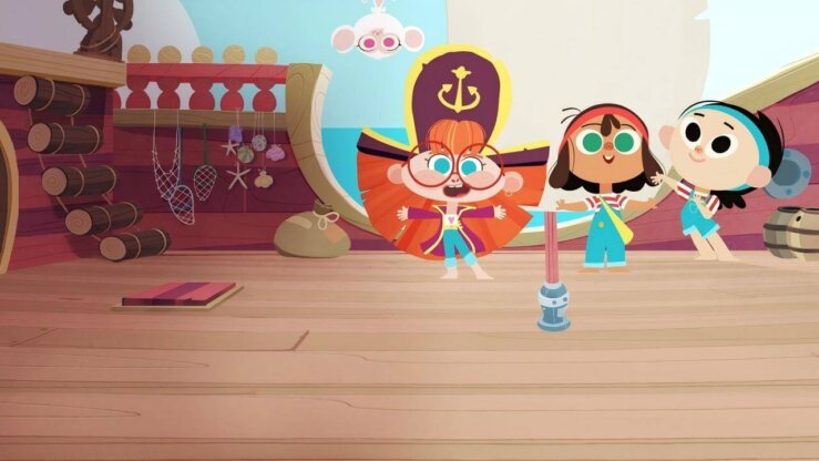 《海盗小组阿淮》Ahoy Pirates英文版 第三季 [全5集]