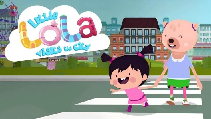 《小罗拉参观城市》Little Lola Visits the City英文版 第一季 [全6集]