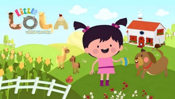 《小罗拉去农场》Little Lola Visits the Farm英文版 第一季 [全13集]