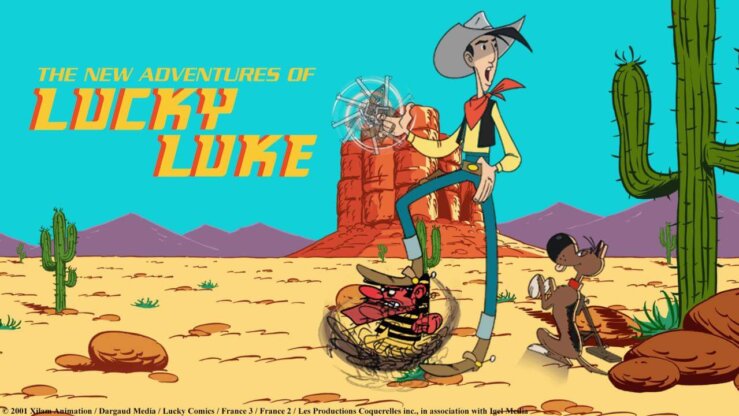 《幸运卢克新冒险》The New Adventures of Lucky Luke英文版 第一季 [全51集]