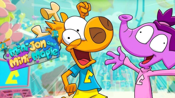 《迷你超级特工Jon Le Bon!》Mini-Jon and Mini-Maple英文版 第三季 [全36集]