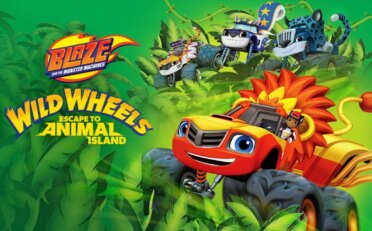 《旋风战车队：狂野车轮之逃入动物岛》Blaze and the Monster Machines: Wild Wheels Escape to Animal Island英文版 [2017年]
