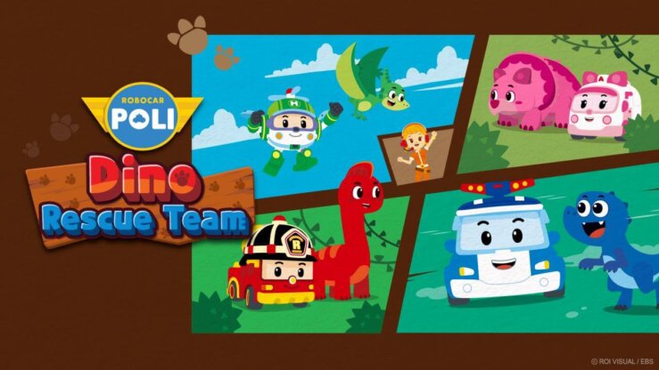 《变形警车珀利之恐龙救援队》Robocar POLI Dino Rescue Team英文版 第一季 [全5集]