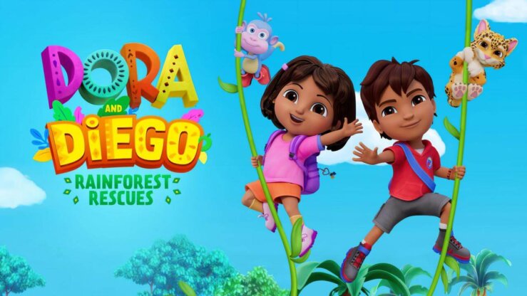 《朵拉与迪亚哥：雨林救援》Dora and Diego: Rainforest Rescues英文版 [2025年]