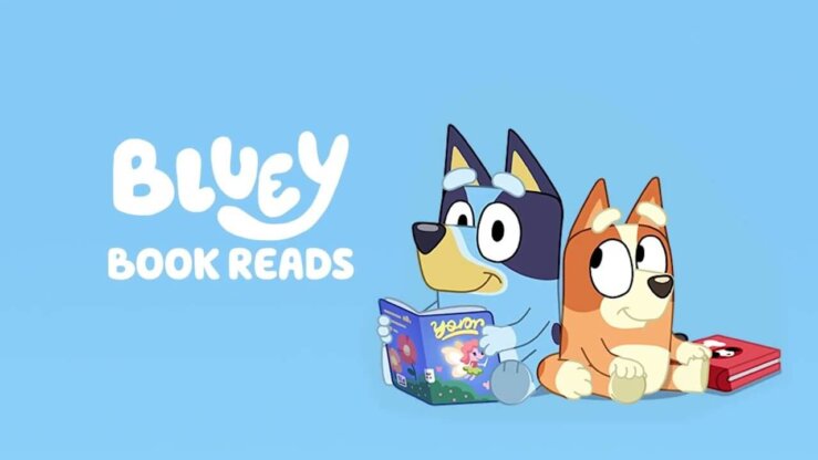 《布鲁伊绘本朗读》Bluey Book Reads英文版 第一季 [全10集]